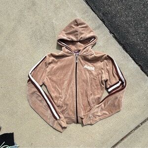 Hale Bob Brown Velour Jacket